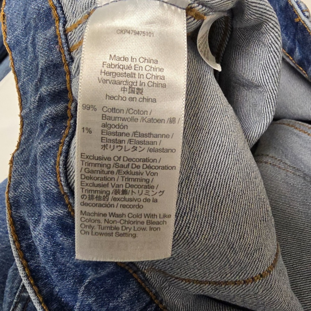 Madewell 90s Straight Cargo Jean Size 30 Denim Womens Straight Leg Utility Pant - Picture 11 of 12